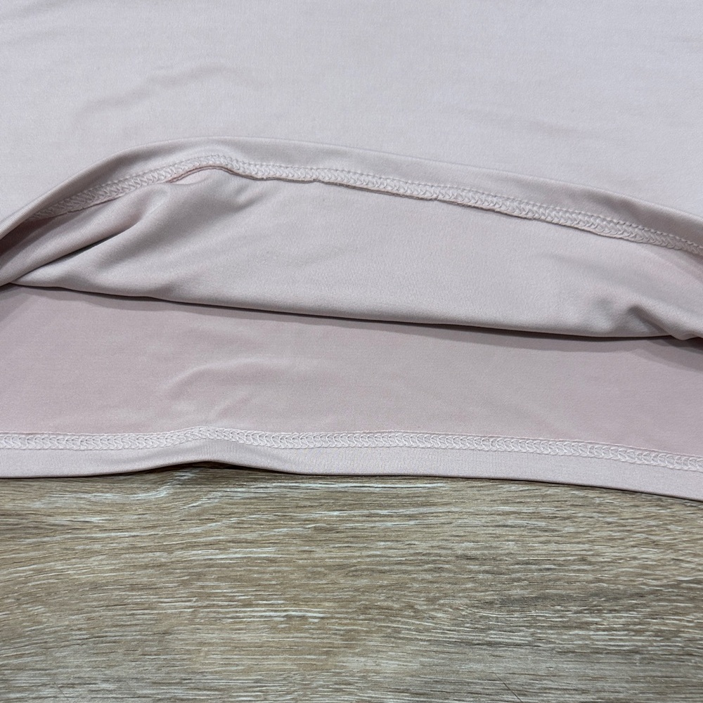 Express Blush Pink Sleeveless Crop Top - Picture 4 of 5